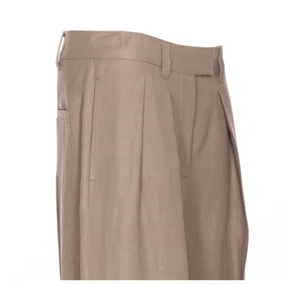 Brunello Cucinelli Women Wide Tailored Trousers