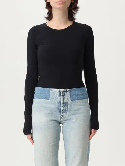 Mm6 Maison Margiela Bodysuit  Woman Color Black