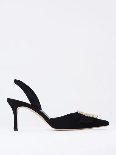 Manolo Blahnik Slingback High Heel Sandals