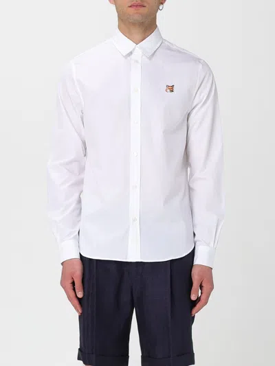 Maison Kitsuné Maison Kitsune "mini Fox Head Oxford Shirt"