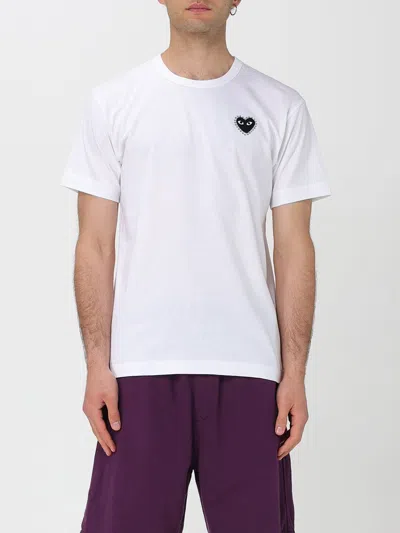 Comme Des Garçons Play T-shirt Comme Des Garcons Play Men Color White