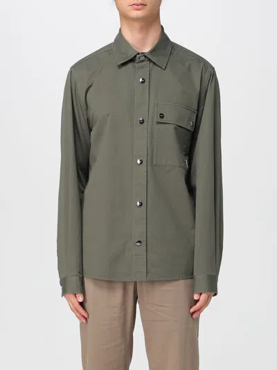 Add Gabardine Overshirt With Loose Fit