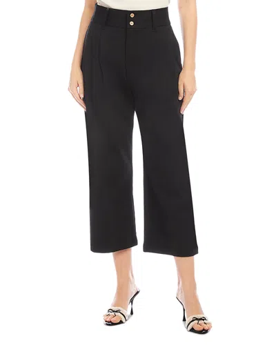 Fifteen Twenty Sadie High Waist Wide Leg Crop Pants