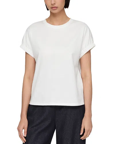 Lafayette 148 Gathered Cuff Dolman Tee