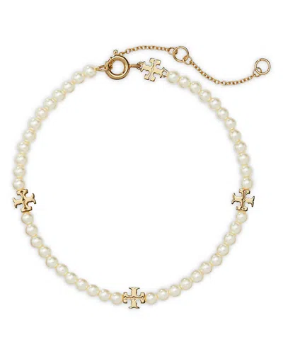 Tory Burch Kira Faux Pearl Bracelet