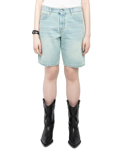Zadig & Voltaire Sady Denim Bermuda Shorts