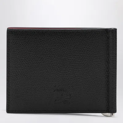Christian Louboutin Mooncrest Calfskin Bifold Wallet With Money Clip