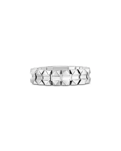Roberto Coin 18k White Gold Obelisco Polished Pyramid Ring