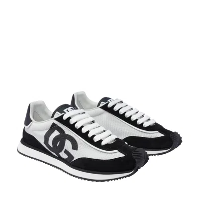 Dolce & Gabbana Mixed-material Dg Cushion Sneakers