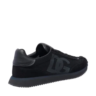 Dolce & Gabbana Low Top Sneakers Featuring Suede Accents