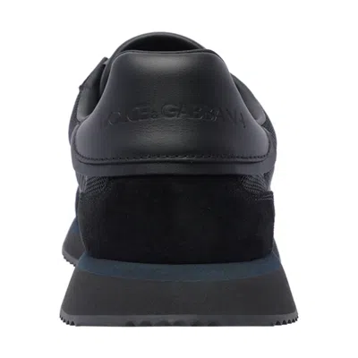 Dolce & Gabbana Low Top Sneakers Featuring Suede Accents