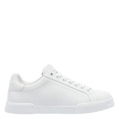 Dolce & Gabbana Dolce&gabbana Portofino White Low Trainer