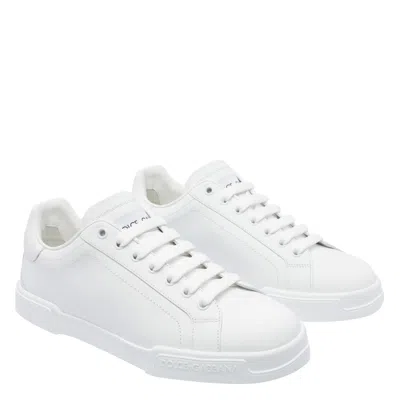 Dolce & Gabbana Dolce&gabbana Portofino White Low Trainer
