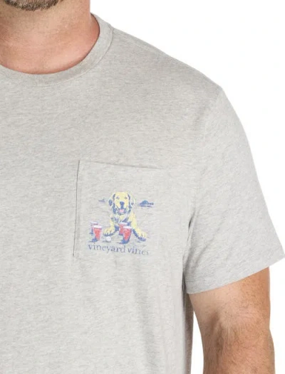 Vineyard Vines Big & Tall Pup Cup Graphic Tee