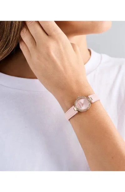 Ted Baker Jolyye Leather Strap Watch, 24mm