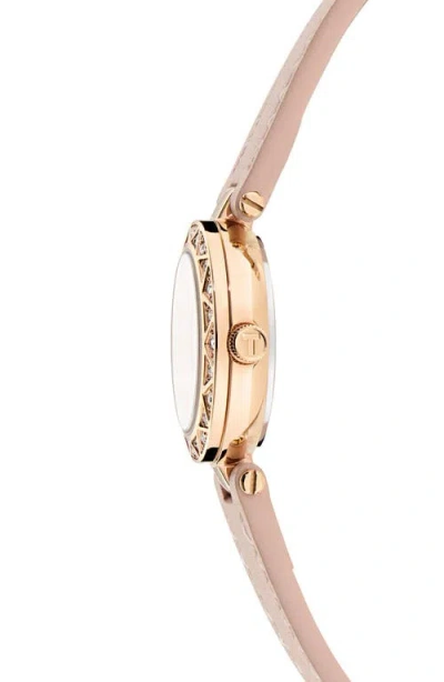 Ted Baker Jolyye Leather Strap Watch, 24mm