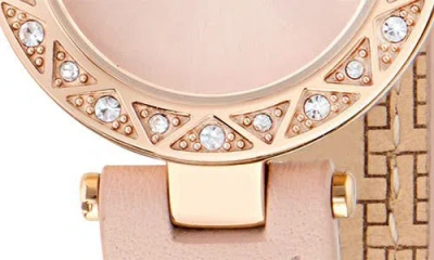 Ted Baker Jolyye Leather Strap Watch, 24mm