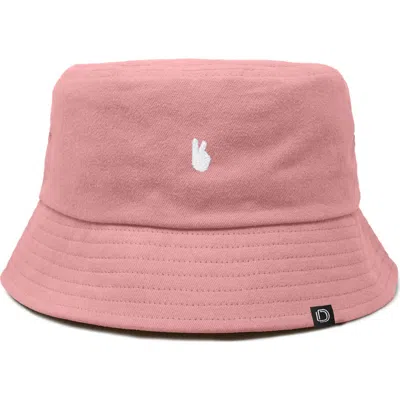 Dalix Womens Lil Peace Sign Cotton Bucket Hat