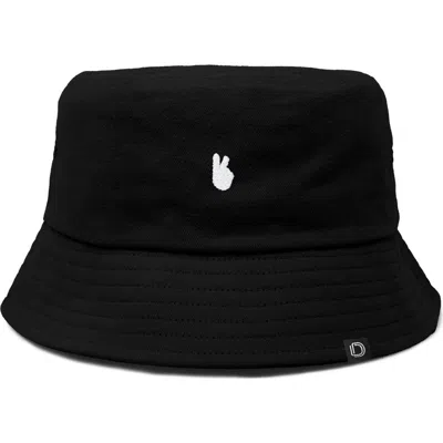 DALIX DALIX WOMENS LIL PEACE SIGN COTTON BUCKET HAT 