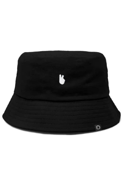 Dalix Womens Lil Peace Sign Cotton Bucket Hat
