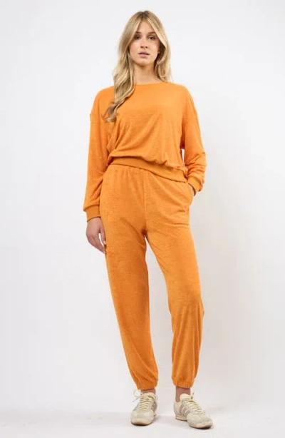 Viens Avec Moi Terry Cloth Sweatshirt