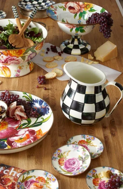 Mackenzie-childs Mackenzie Childs Courtly Check Pitcher