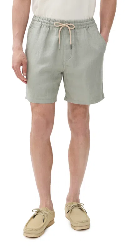 Nn07 1454 Gregor Linen Drawstring Shorts