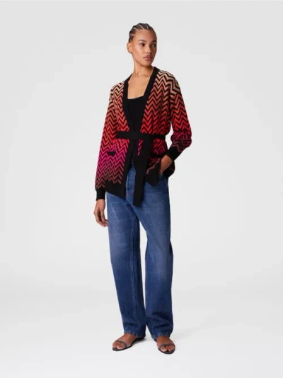 Missoni Chevron-motif Cardigan