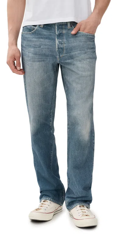 Rag & Bone Fit 4 Miramar Cotton Terry Pants Atlantic