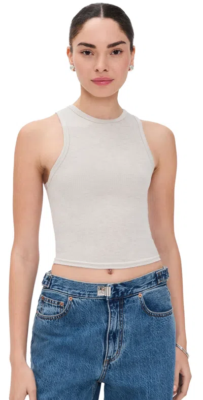Perfectwhitetee Gigi Rib Tank Oatmeal