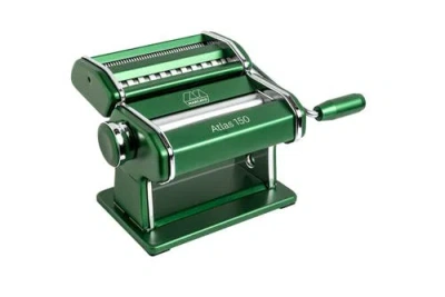 Marcato Atlas 150 Pasta Machine With Cutter, Hand Crank, And Instructions, Made