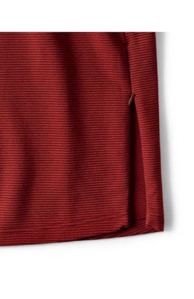 LANDS' END LANDS' END STARFISH SIDE ZIP MIDI SKIRT 