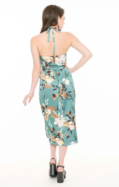 Unique Vintage Leilani Sleeveless Sarong Dress