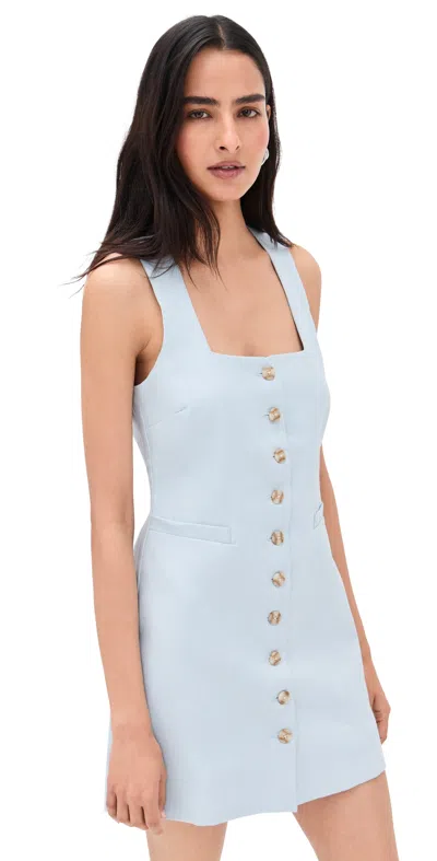 Faithfull Jaques Mini Dress Sky Blue