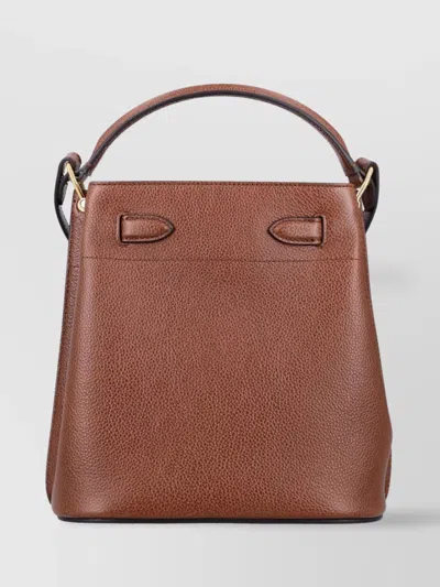 Mulberry Islington Grained Leather Bucket Bag