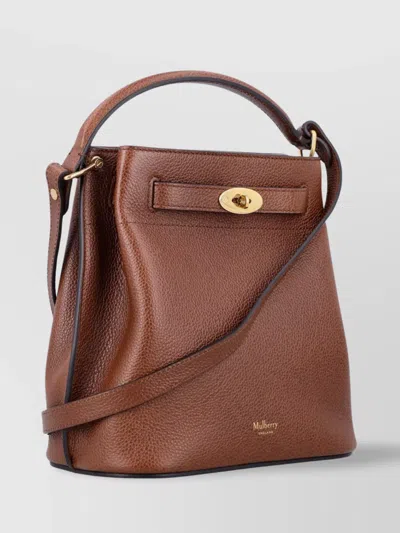 Mulberry Islington Grained Leather Bucket Bag
