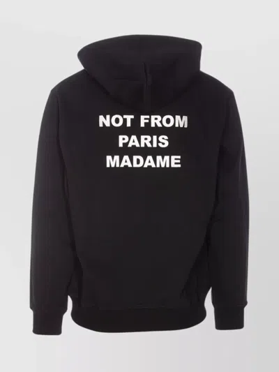 Drôle De Monsieur Le Hoodie Slogan Sweatshirt