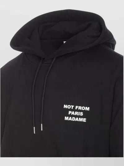 Drôle De Monsieur Le Hoodie Slogan Sweatshirt