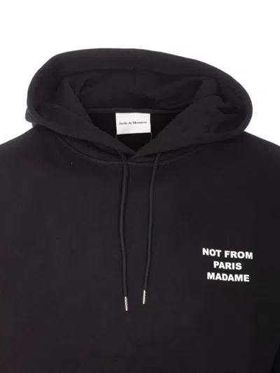 Drôle De Monsieur Le Hoodie Slogan Sweatshirt