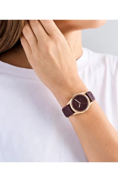 Ted Baker Coolly Leather Strap Watch, 34mm