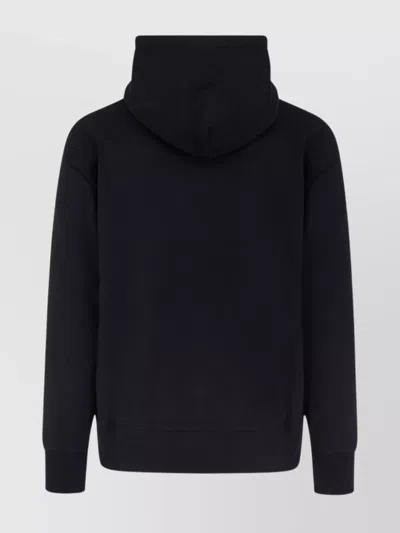 Shop Valentino Hooded Graphic Print Sweater