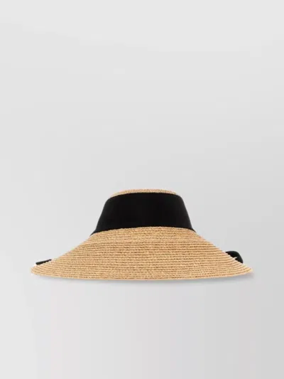 Helen Kaminski Sabina Rafia Hat Ribbon Detail