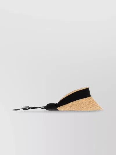 Helen Kaminski Sabina Rafia Hat Ribbon Detail