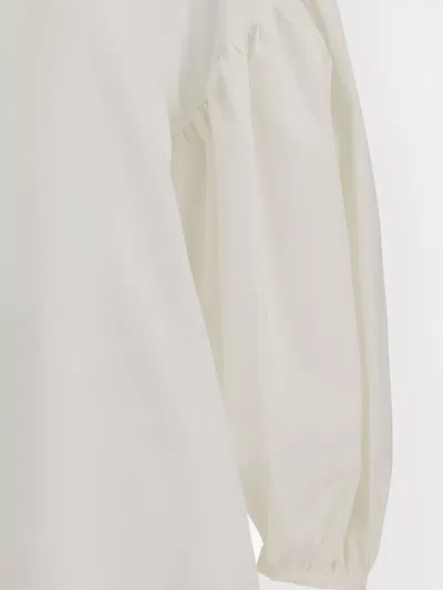 Shop Fabiana Filippi Balloon Sleeves Crew-neck T-shirt