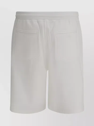 Brunello Cucinelli Cotton Blend Shorts With Elasticized Waistband