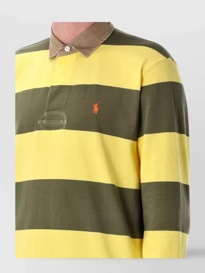 Polo Ralph Lauren Classic Fit Khaki-collar Rugby Shirt