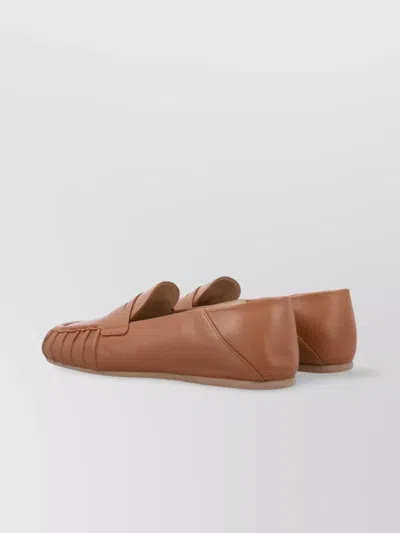 Stuart Weitzman Almond Toe Leather Lace-up Shoes In Multi