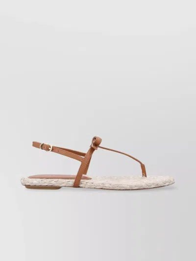 Stuart Weitzman Felicity Espadrillas Thong Sandals