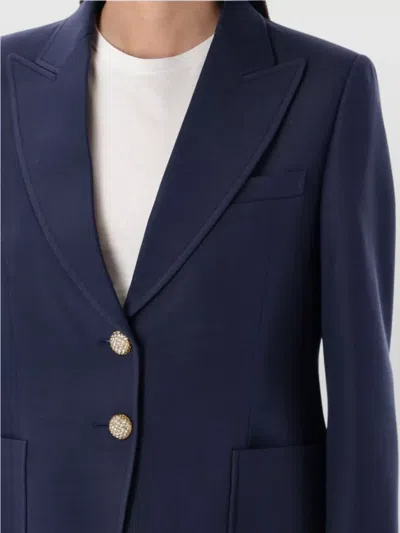 Valentino Single Breast Wool Silk Blazer