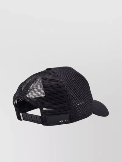 Amiri Core Logo Trucker Cap In Black